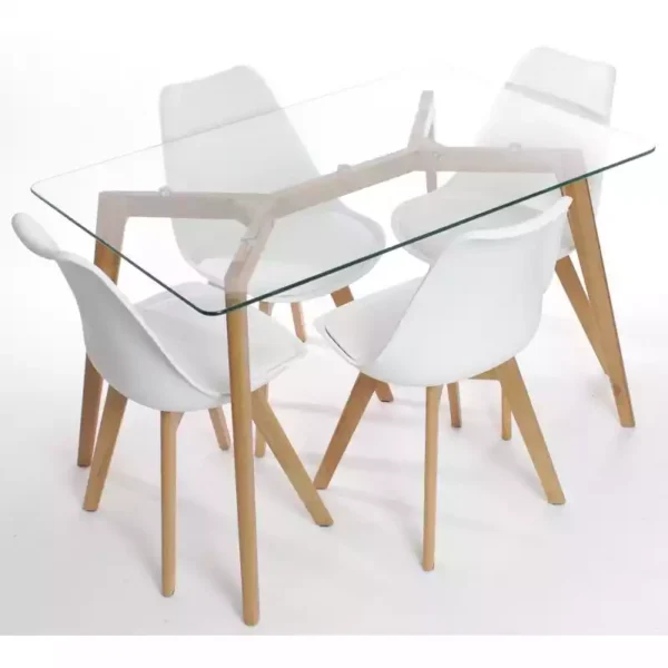 Silla TORRE 4P (SU), madera, polipropileno - Imagen 4